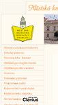 Mobile Screenshot of knihovnamk.cz